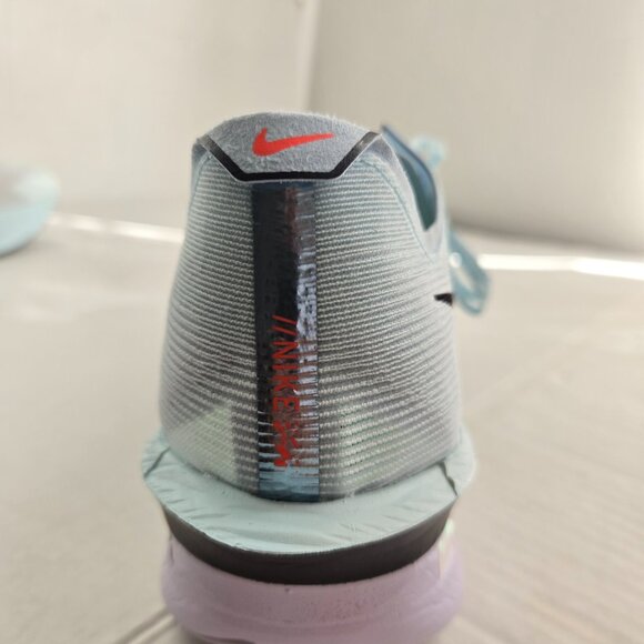 Nike VaporFly 4 Women’s Racing Sneakers – White/Blue – Size 10 - Picture 6 of 11
